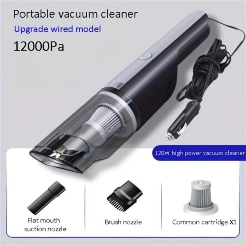 Cordless handheld car vacuum cleaner