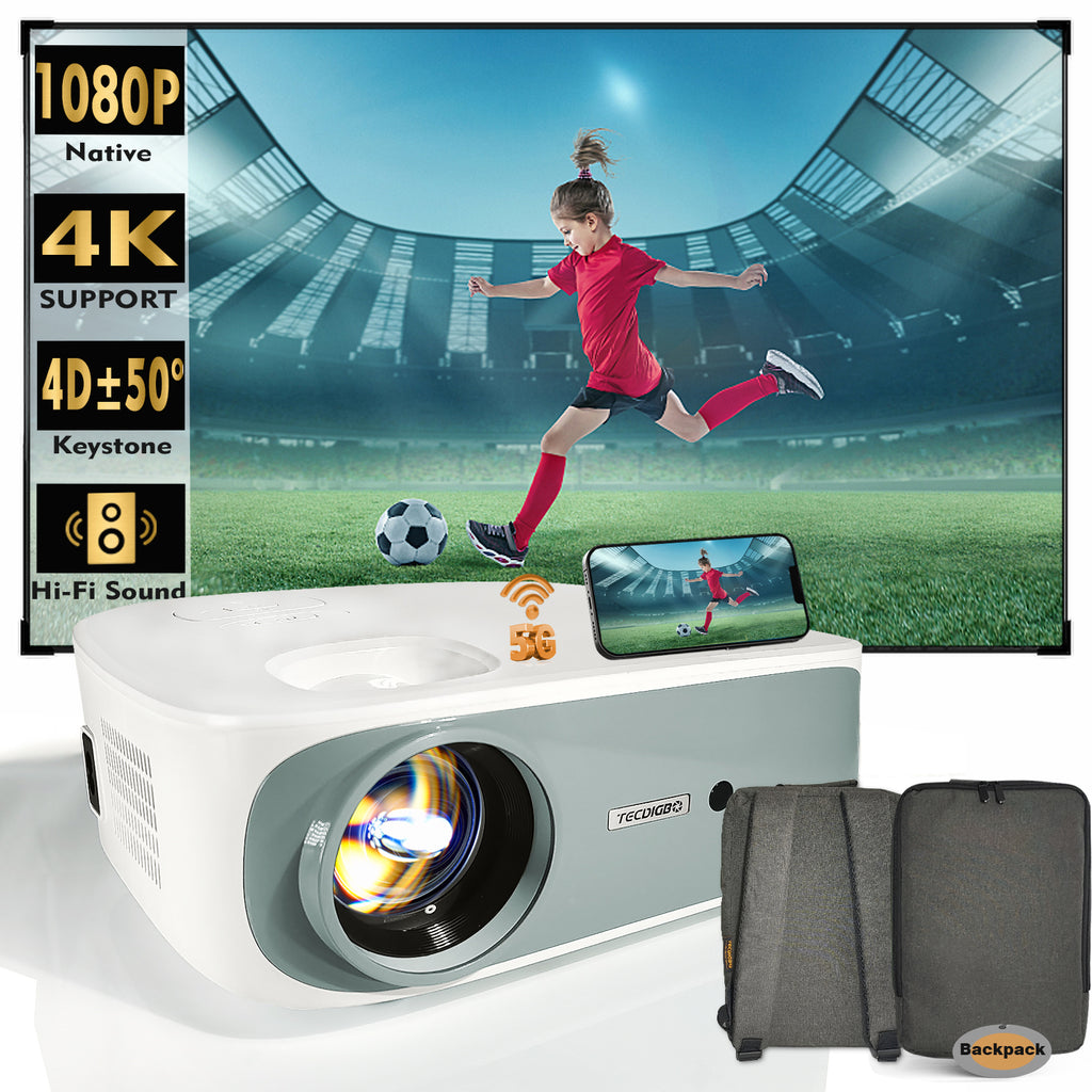 Home projector, alternate view