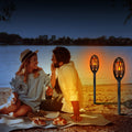 LED flame torch Bluetooth speaker for the garden